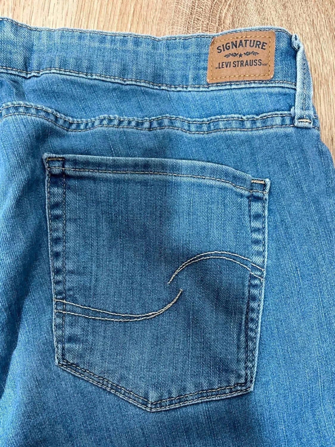 Jean Levi's Signature Mid Rise Slim W35 L30 Vintage Bleu Lvf 001 – photo 9